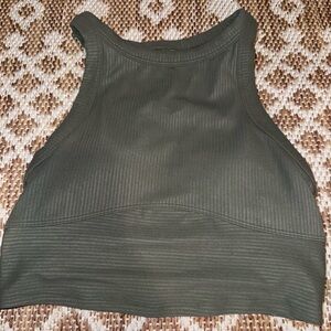 Olive Green Women's Top
